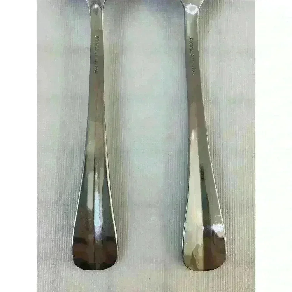 Lot of 2 Towle Living‎ Collection Dinner Spoons Stainless TWS505
